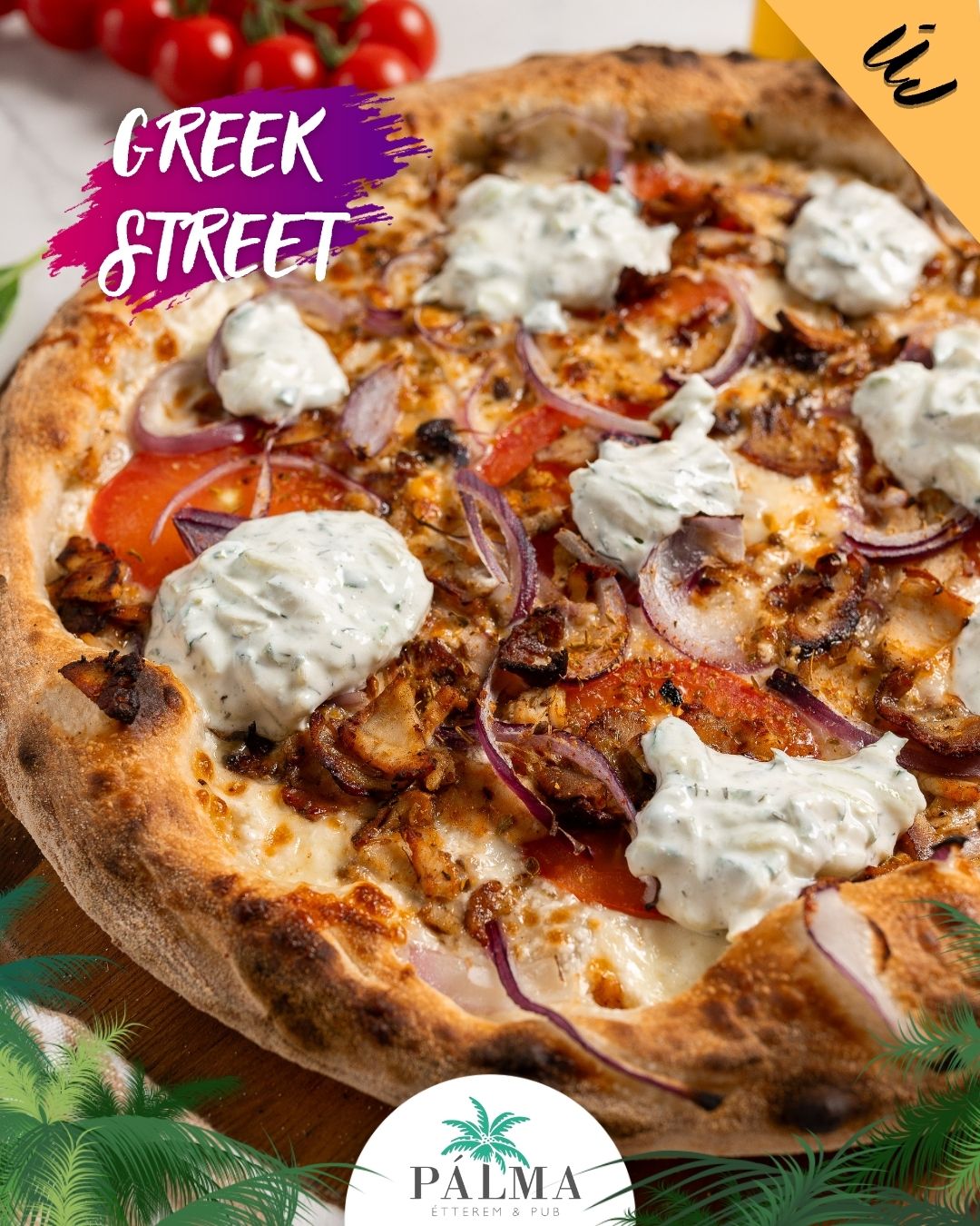 Greek Street Pizza